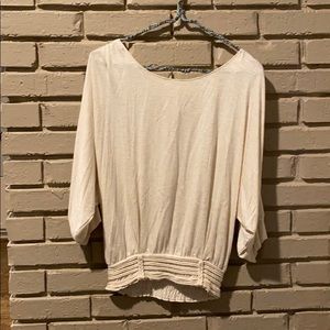 Ivory blouse